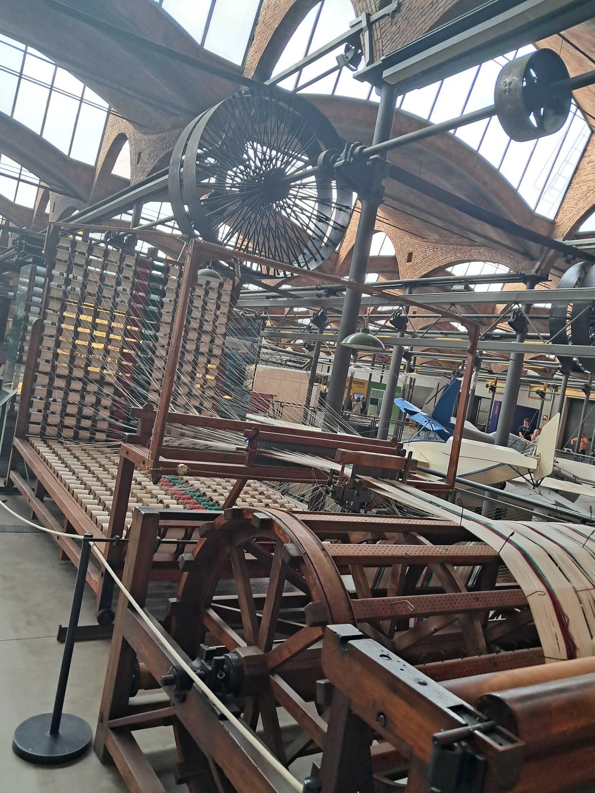 Antic teler de vapor de la f&agrave;brica